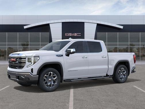 Summit White 2026 GMC Sierra 1500 SLT