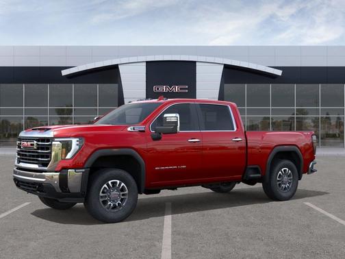 Volcanic Red Tintcoat 2026 GMC Sierra 2500 SLT
