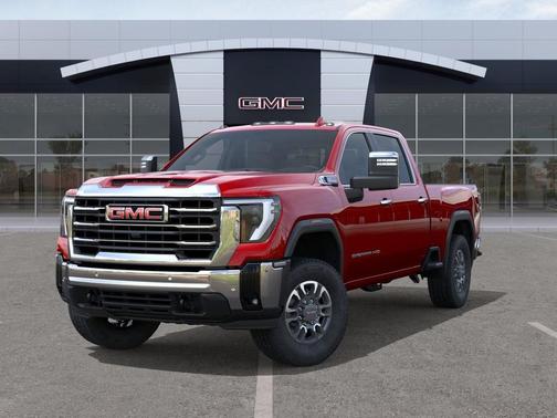 Volcanic Red Tintcoat 2026 GMC Sierra 2500 SLT