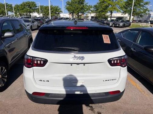 Bright White Clearcoat 2025 Jeep Compass Limited