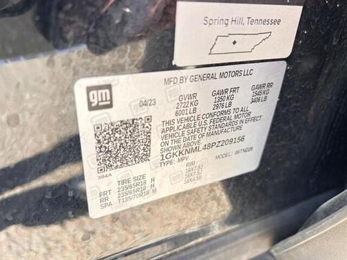 2023 GMC Acadia FWD SLT