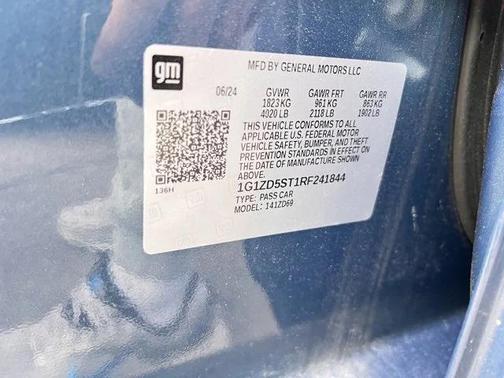 2024 Chevrolet Malibu FWD 1LT