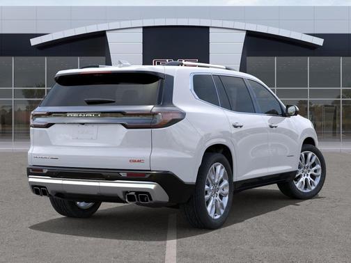 Glacier White Tricoat 2026 GMC Acadia Denali