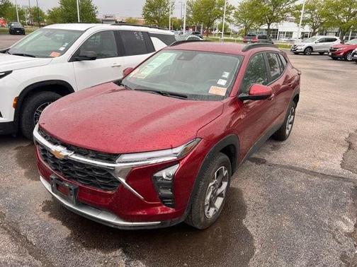 Crimson Metallic 2025 Chevrolet Trax LT
