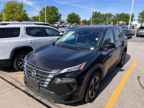 Super Black 2025 Nissan Rogue SV