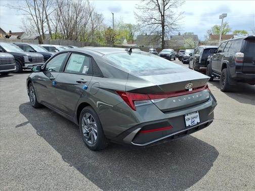 Amazon Gray 2026 Hyundai ELANTRA HEV Blue