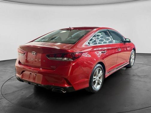 Scarlet Red 2018 Hyundai SONATA Sport
