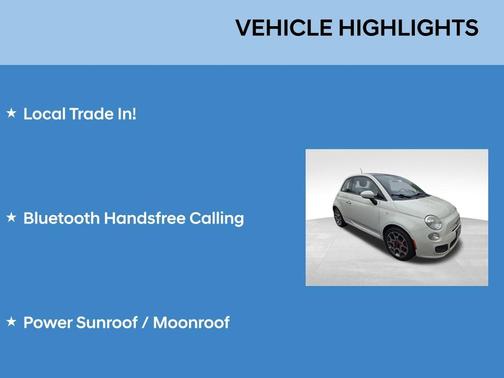 2013 FIAT 500 Sport