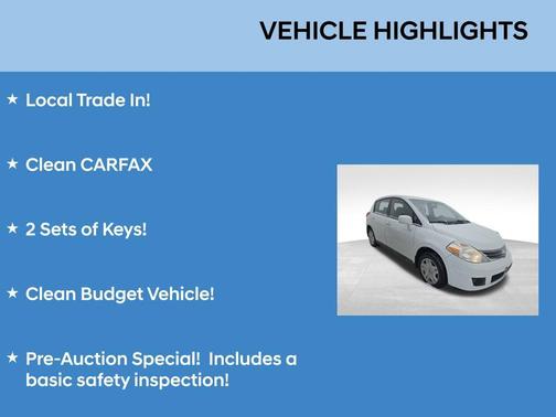 2010 Nissan Versa 1.8 S