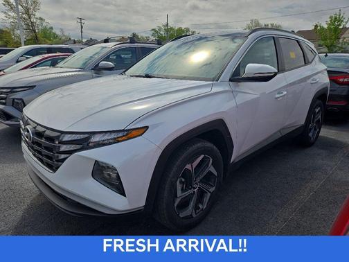 Serenity White Pearl 2023 Hyundai TUCSON Hybrid SEL Convenience
