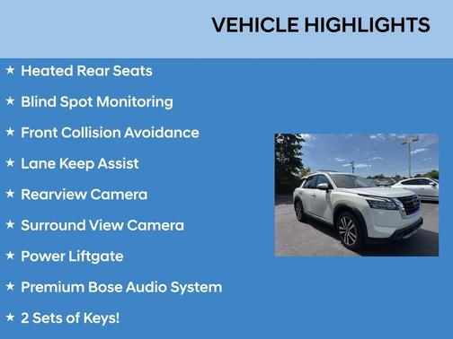 2023 Nissan Pathfinder Platinum