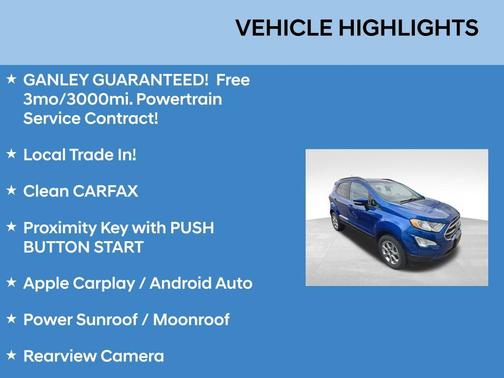 2020 Ford EcoSport SE