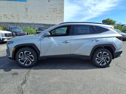 Shimmering Silver 2026 Hyundai TUCSON Hybrid Limited