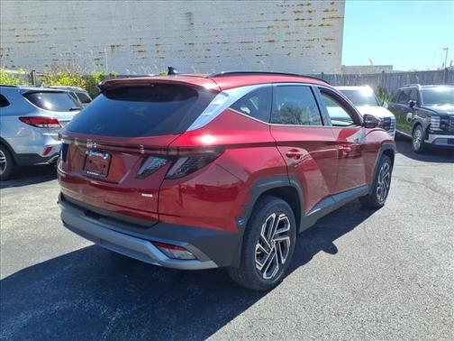 Red 2026 Hyundai TUCSON Limited