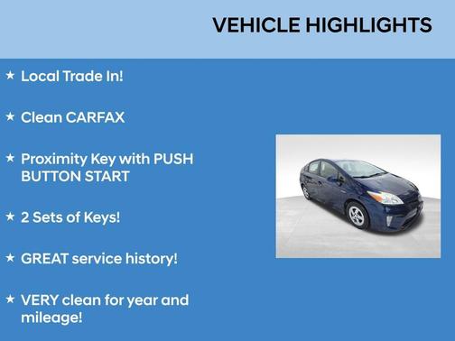 2013 Toyota Prius Three