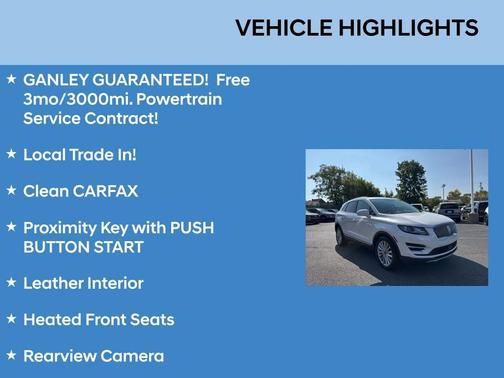 2019 Lincoln MKC Standard