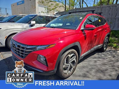 Calypso Red 2023 Hyundai TUCSON Limited