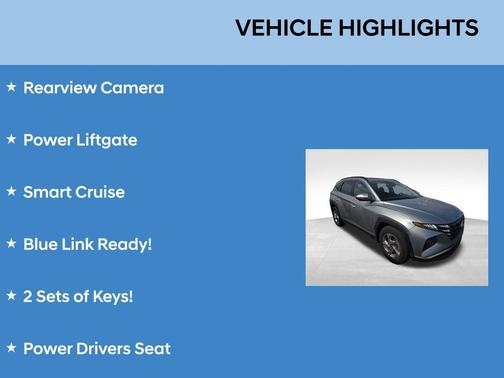Shimmering Silver 2023 Hyundai TUCSON SEL
