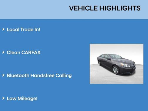 2013 Chevrolet Malibu 1LS