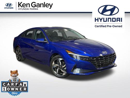 Intense Blue 2023 Hyundai ELANTRA HEV Limited