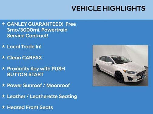 2019 Ford Fusion Hybrid SEL
