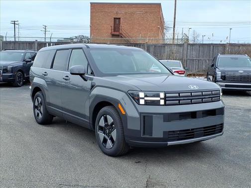 Hampton Gray 2026 Hyundai SANTA FE HEV SE