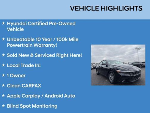 2024 Hyundai ELANTRA SE