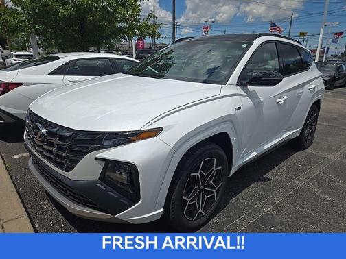 Serenity White Pearl 2023 Hyundai TUCSON N Line