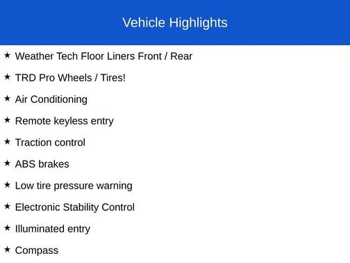 2017 Toyota Tacoma TRD Sport