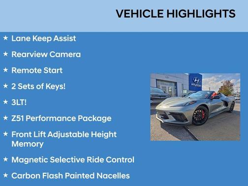 2024 Chevrolet Corvette Stingray w/3LT