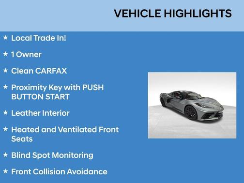 2024 Chevrolet Corvette Stingray w/3LT