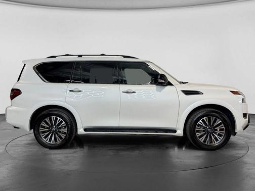 Aspen White 2024 Nissan Armada SL