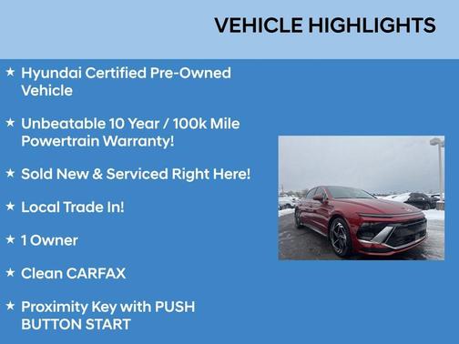 2025 Hyundai SONATA SEL Convenience