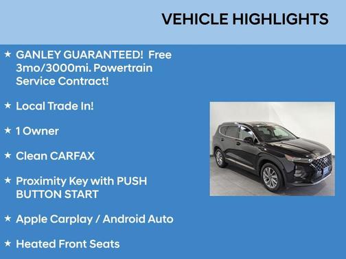 2019 Hyundai SANTA FE SEL Plus 2.4