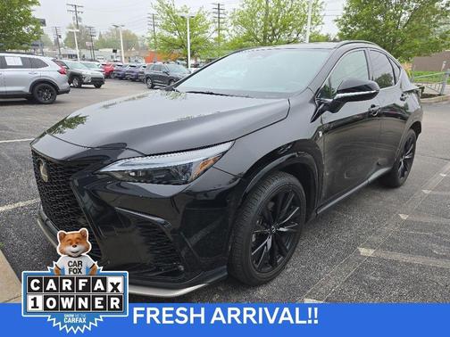 Obsidian Black 2024 Lexus NX 350 F SPORT Handling