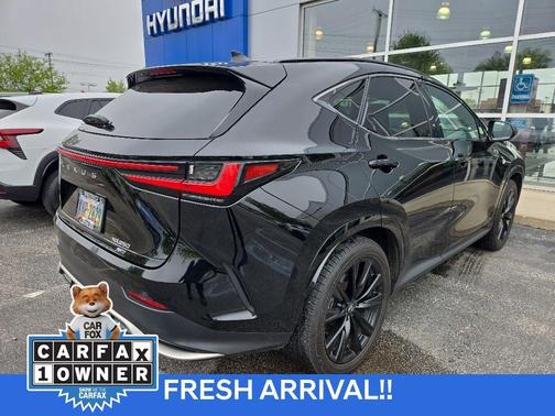 Obsidian Black 2024 Lexus NX 350 F SPORT Handling