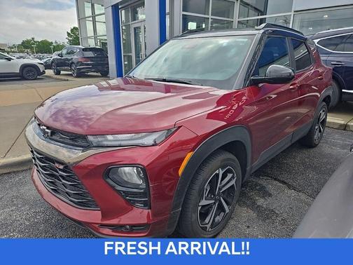 Crimson Metallic 2023 Chevrolet Trailblazer RS