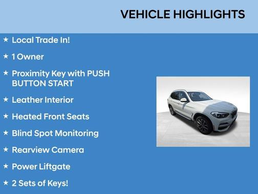 2019 BMW X3 xDrive30i