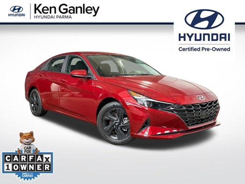 Red 2023 Hyundai ELANTRA SEL
