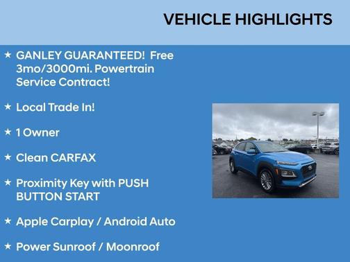 2019 Hyundai KONA SEL