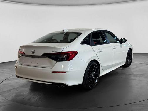 Platinum White Pearl 2023 Honda Civic Sport