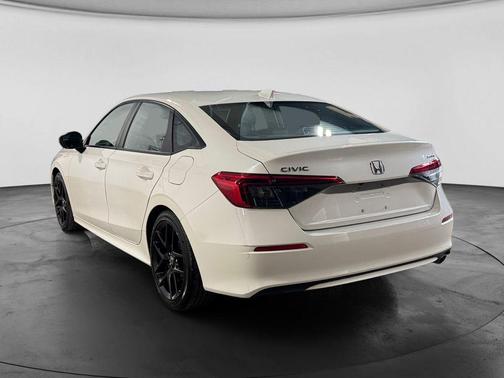 Platinum White Pearl 2023 Honda Civic Sport