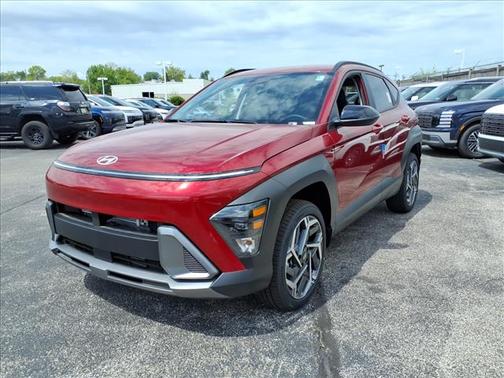 Red Metallic 2026 Hyundai KONA SEL Premium
