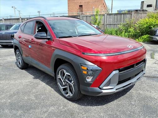 Red Metallic 2026 Hyundai KONA SEL Premium