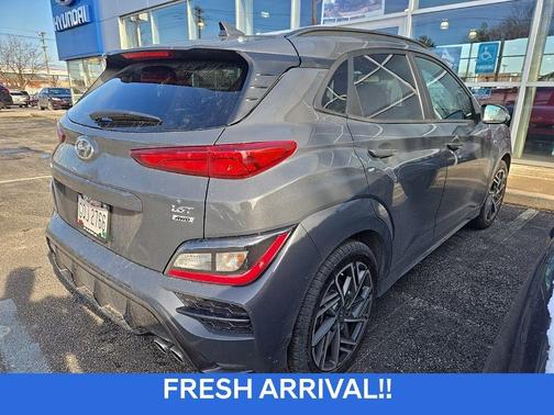Gray 2023 Hyundai KONA N Line