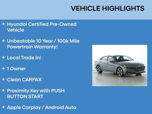 2023 Hyundai ELANTRA Limited