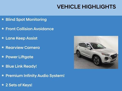 2019 Hyundai SANTA FE 2.0T Limited
