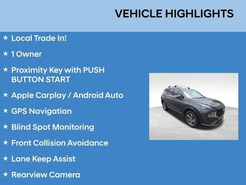Portofino Gray 2023 Hyundai SANTA FE SEL
