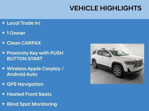 2022 GMC Acadia SLE