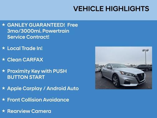 2019 Nissan Altima 2.5 S